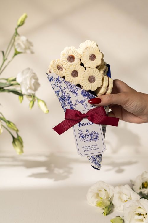 Buquê Casadinho Toile de Jouy