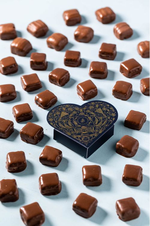 Mini Coração De Tijolinho Azul 30g